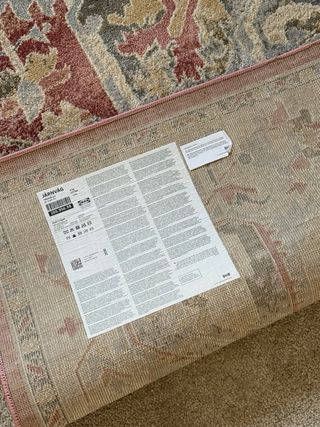 Alfombra JÄRNVÄG Ikea grande estampada