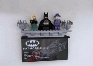 Supporto da Parete per Lego Batmobile Classica