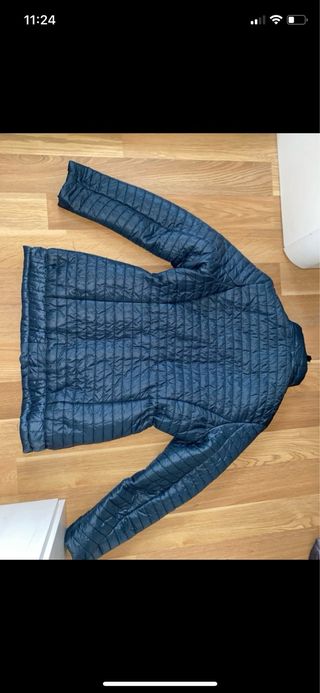 Chaqueta acolchada azul