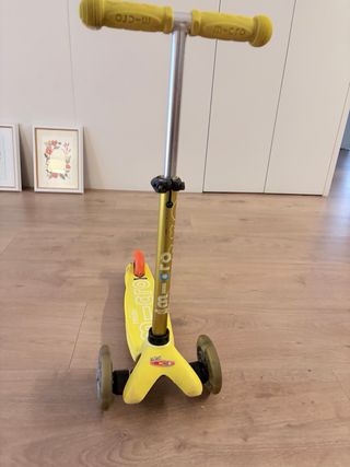 Patinete Micro Mini Amarillo