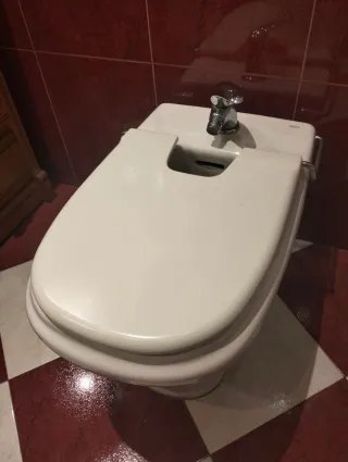 Inodoro y bidet Dama Retro Pergamon URGE!!!!