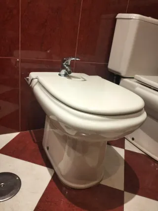 Inodoro y bidet Dama Retro Pergamon URGE!!!!