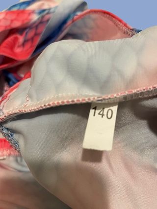 Bikini bambina colorato - Tg 140