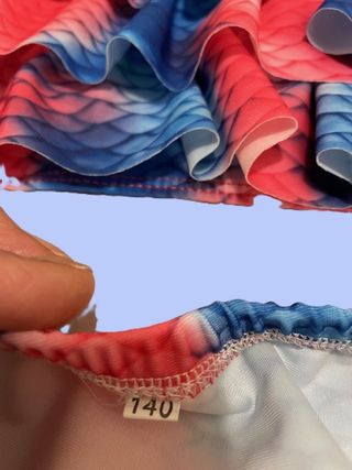 Bikini bambina colorato - Tg 140