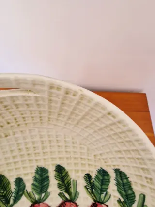 Juego 6 Platos + Ensaladera Cerámica