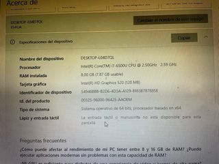 Ordenador portátil Asus.