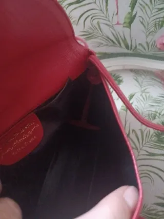 Bolso Jean Marlaix para La Bagagerie Rojo