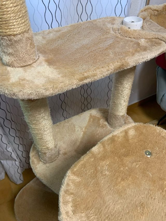 Torre rascador para gatos