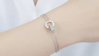 conjunto joyas doble aro