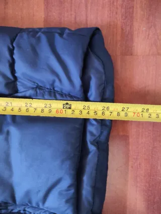 Chaleco Nike Air Puffer Y2K Retro Azul Beige