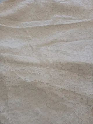 Vestido de Novia Blanco con Velo