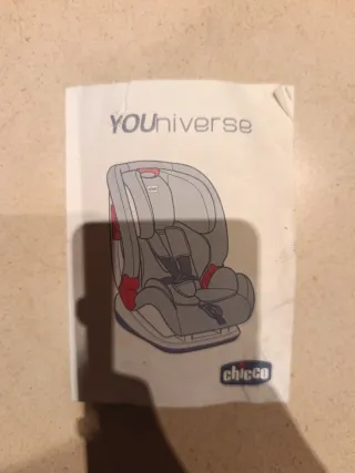 Silla de coche Chicco Roja