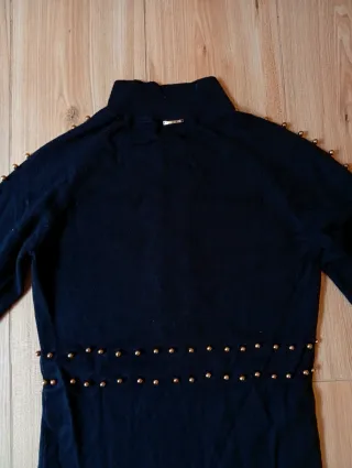 Mini abito maglione Artigli nero taglia L