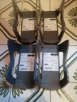 Zapatero Gris Plástico