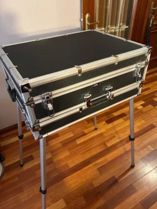 Maletín Tocador Maquillaje con Luces y Patas