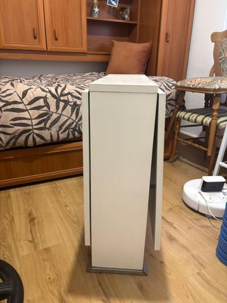 Mesa plegable blanca