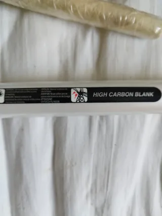 Caña de surfcasting de carbono