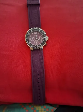Reloj Calgary Pulsera y Esfera Morada