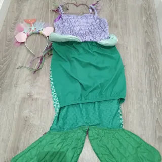 Disfraz Sirenita Talla 4-6