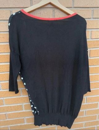 Jersey Morgan lunares coral