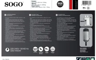 NUEVA SIN ABRIR Cafetera Espresso Sogo CAF-SS-7600