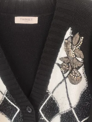 Cárdigan oversize TWINSET arguile