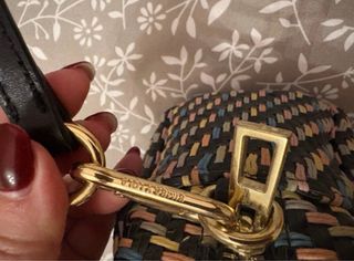 Bolso Bimba y Lola multicolor tejido