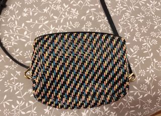 Bolso Bimba y Lola multicolor tejido