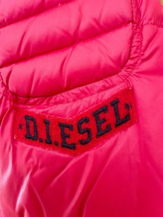 Chaqueta Plumas Diesel Roja