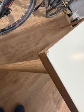 Mesa extensible Maison du Monde blanca