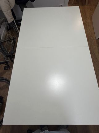 Mesa extensible Maison du Monde blanca