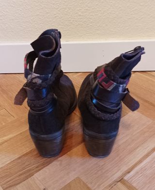 Botines piel marrones Formula Joven