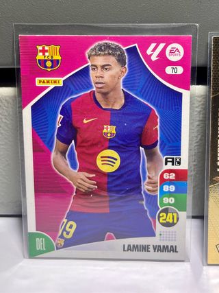 Lote 3 Cromos Panini Lamine Yamal