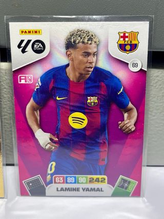 Lote 3 Cromos Panini Lamine Yamal