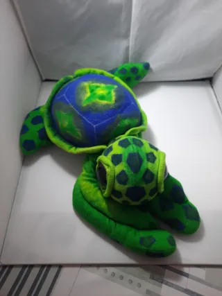 Peluche Tortuga Azul y Verde