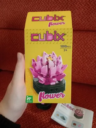 Cubix flower - fiore di loto tipo Lego