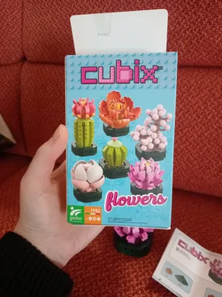 Cubix flower - fiore di loto tipo Lego