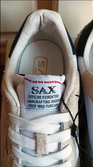 Sneakers SAX 43 Beige/Bianco