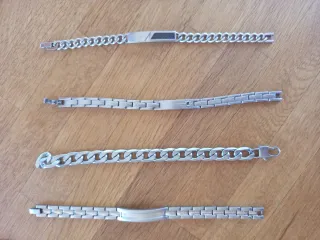 Pulseras de Acero Inoxidable