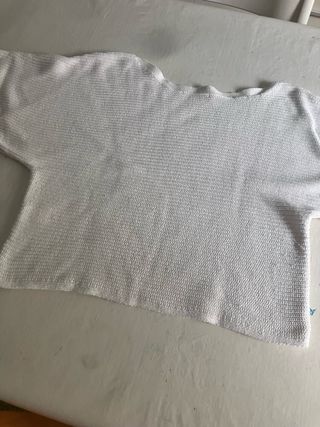 Jersey Pull&Bear Blanco Talla S