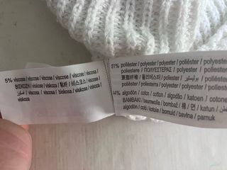 Jersey Pull&Bear Blanco Talla S