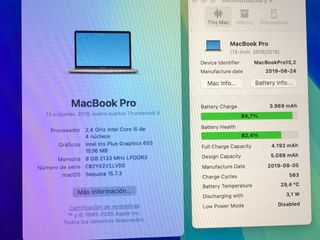 MacBook Pro 13 2019 Touch Bar