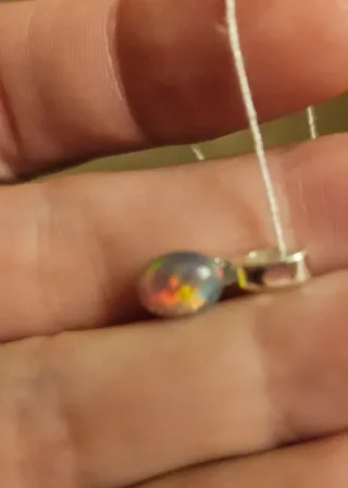 Colgante Ópalo Fuego Calidad