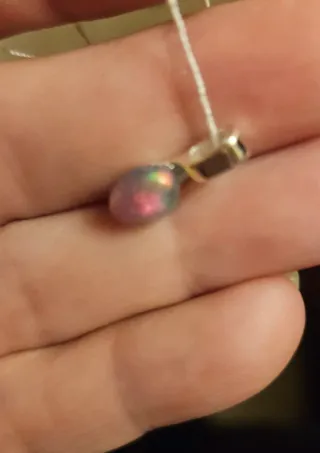 Colgante Ópalo Fuego Calidad