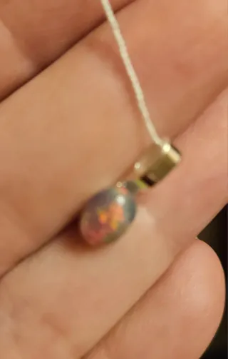 Colgante Ópalo Fuego Calidad