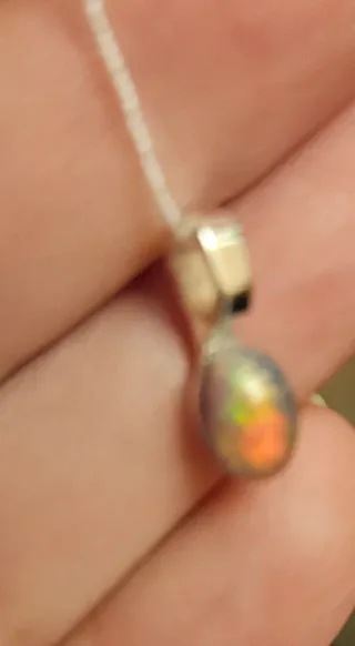 Colgante Ópalo Fuego Calidad