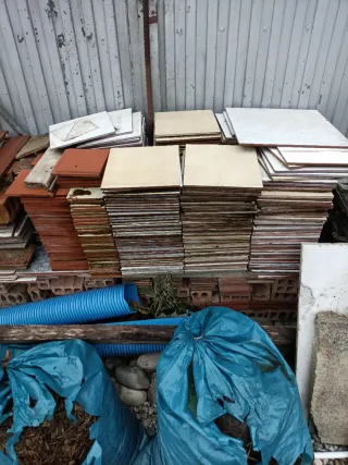 Azulejos de cerámica y terracota