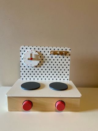 Cocina de madera para niños