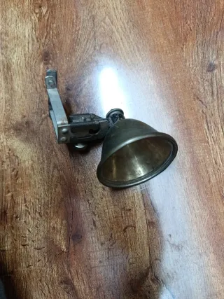 Faro delantero bicicleta antigua