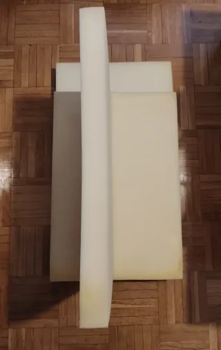 Cuna de viaje MS con ruedas y colchón de espuma